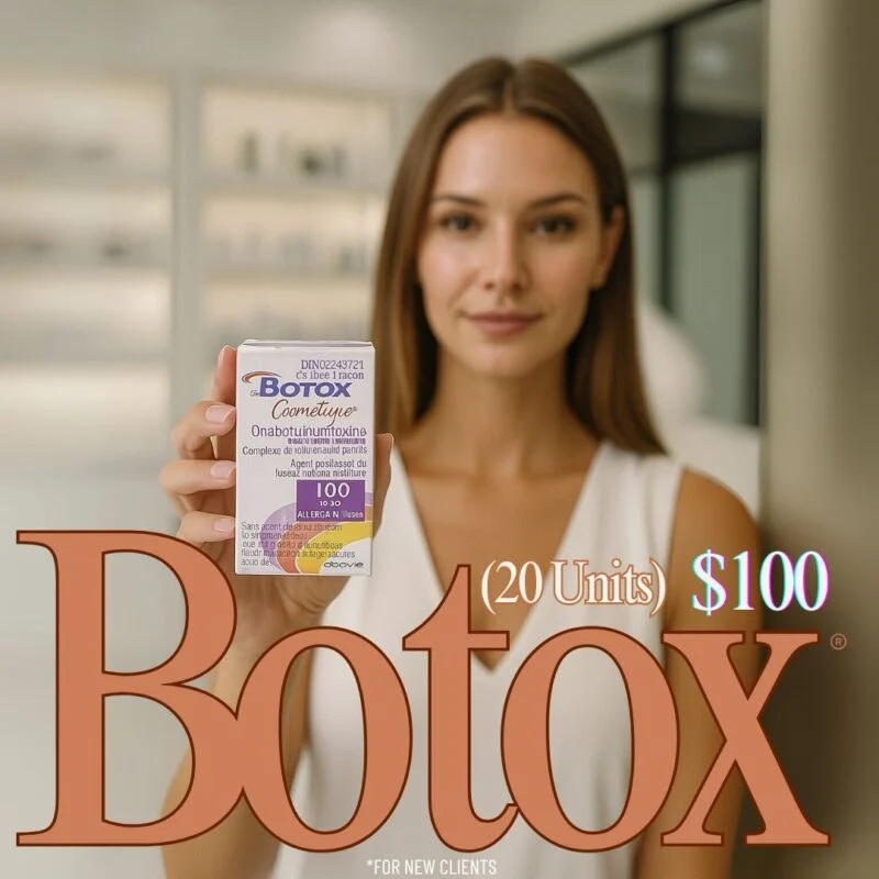 Authentic Allergan Botox injection deal — ad creative designed by MetaBaz