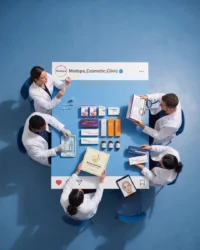 Creative medspa social media content design — ad creative designed by MetaBaz