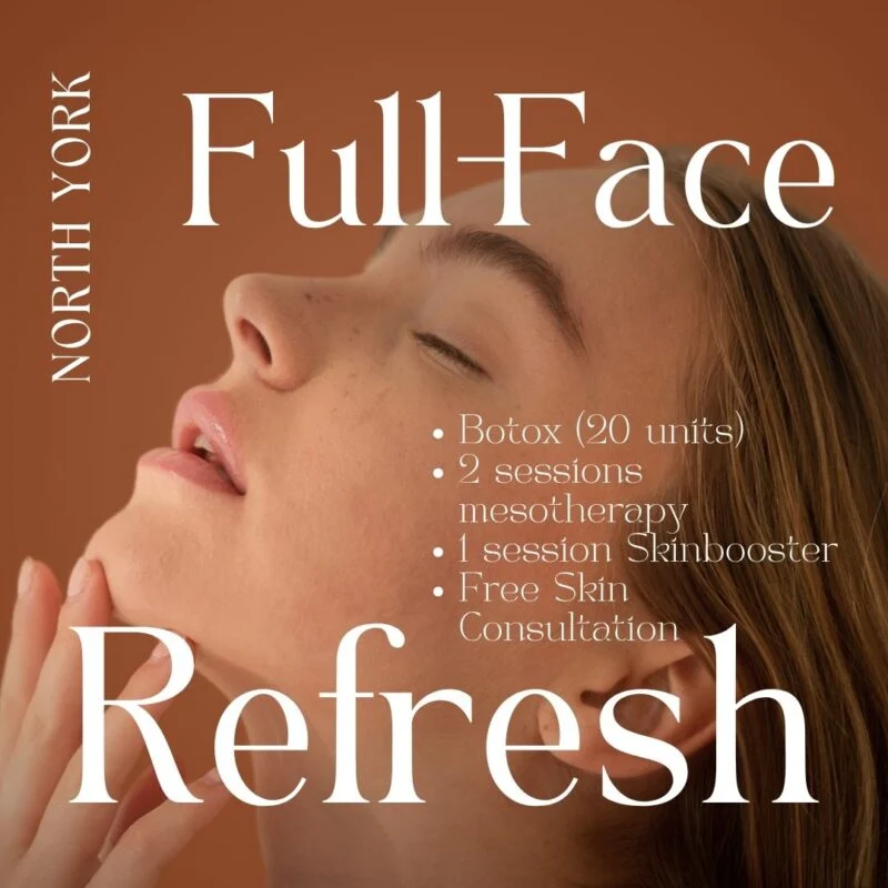 Full face refresh package North York — ad creative designed by MetaBaz