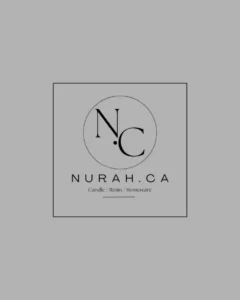 A minimalist black monogram logo enclosed in a fine line square and circle border on a solid gray background, highlighting a hand-made craft and workshops business portfolio feature optimized for premium content creation, strategic Meta ads, and targeted local SEO services by MetaBaz.